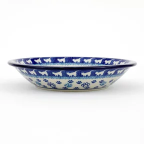 Talerz ceramiczny, głęboki 026 21,5 cm<br>1771X Czarny kot